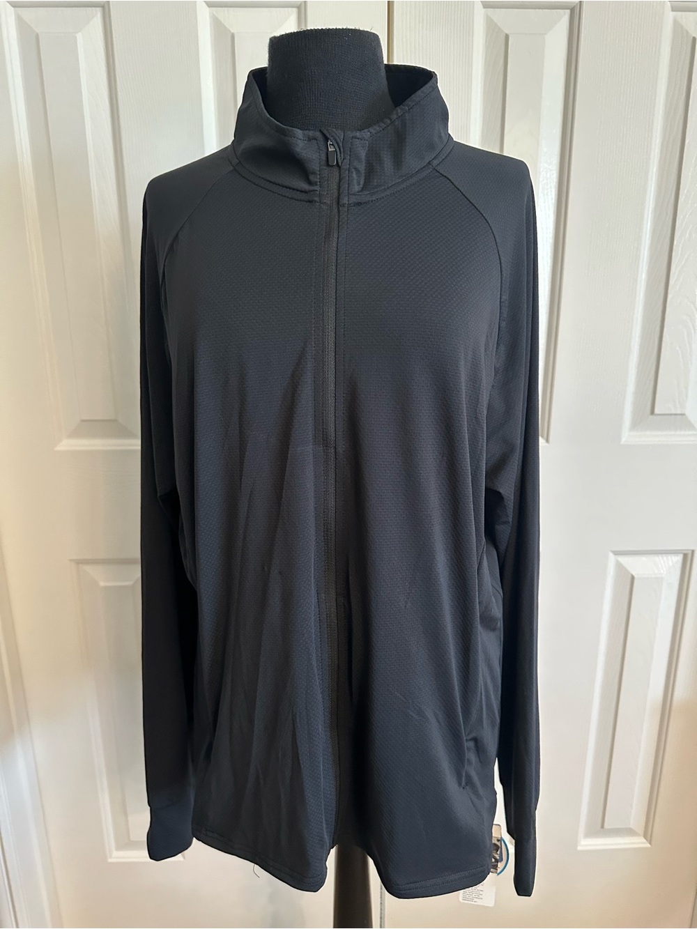Men's Performance Full-Zip Jacket in Black
